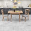Ensemble de table de salle à manger multifonctionnel - Conception pliante compacte avec sièges confortables-607003019-619025997