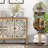 Carved Sideboard with Door and Solid Wood Legs-662281928-649563576