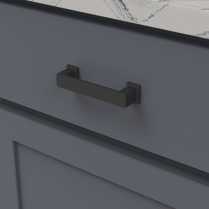Cambridge Arch Pull, Matte Black