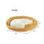 Lit pour chien Chamari Donut-364901625-364901624