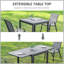 Table de salle à manger extensible-785007024