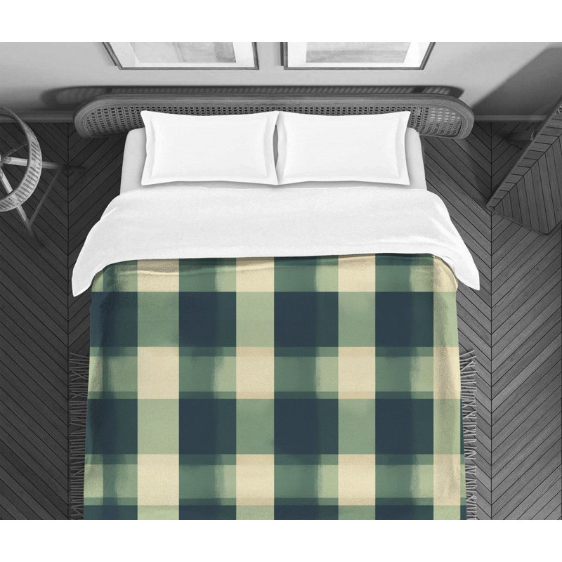 Checkered Comforter, Queen Comforter