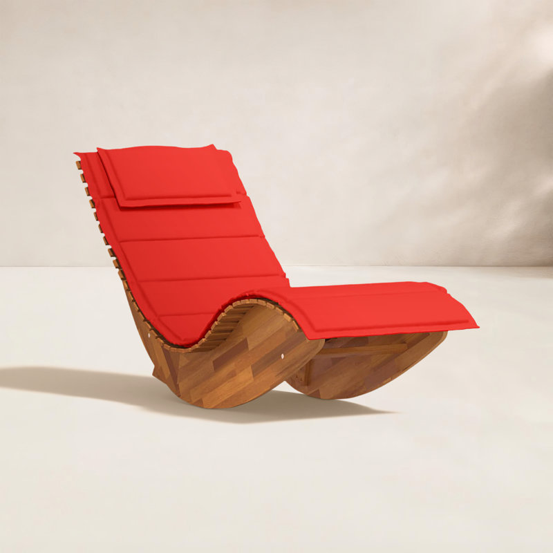 Chaise longue Harlow, Red, 1