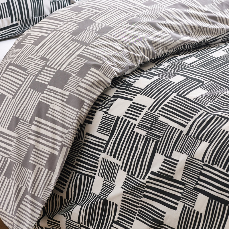 Blocks Reversible Duvet Cover Set