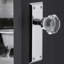New York Plate with Waldorf Door Knob-1556084689