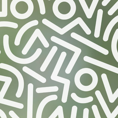Pop! Abstract Non-Wall Damaging Window Decal