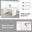 Ensemble de table de salle à manger 70,9 po Marble Texture-1587475902-1587023306-1587023303