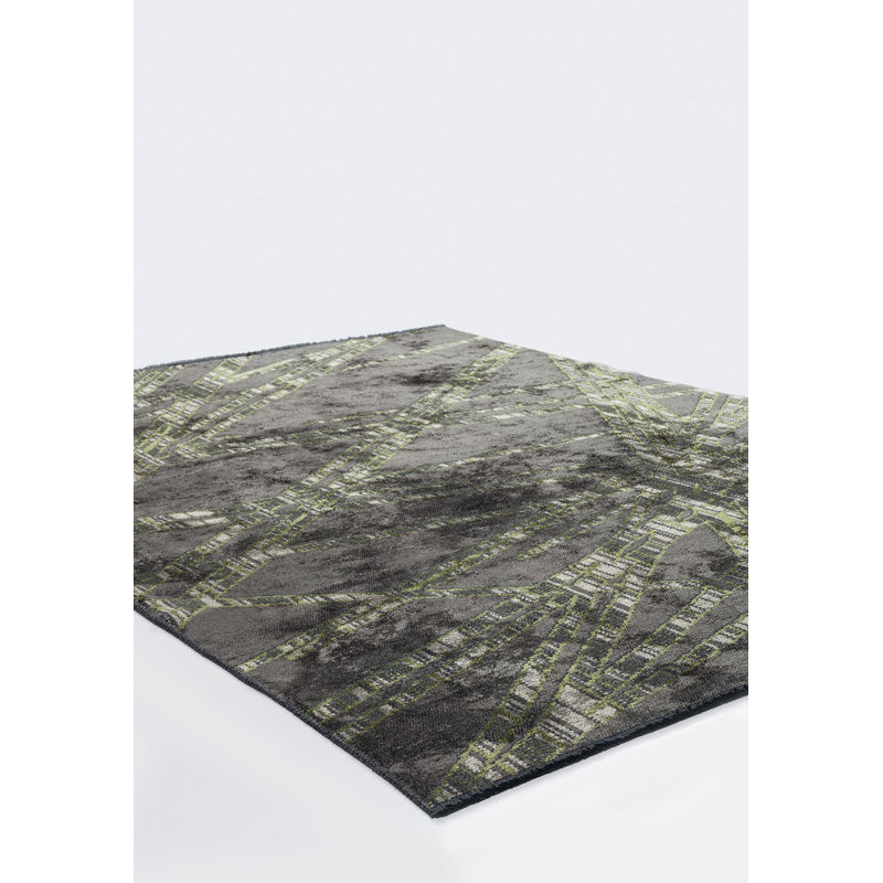 Rapture Argyle Area Rug, Rectangle 6'7" x 8'3"