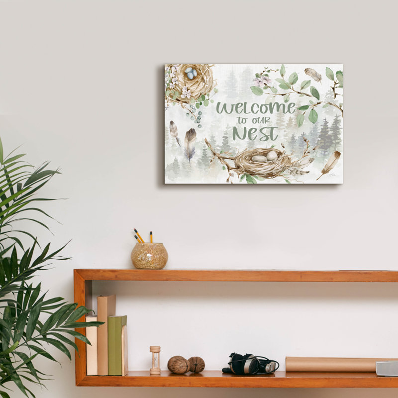 "Epic Graffiti" Ethereal Forest 1 "par Katrina Pete, art mural sur toile, H 12 po x l 18 po x P 0,75 po