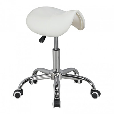 Adjustable Height Ergonomic Stool with Removable Casters/Wheels