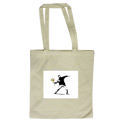 Flower Chucker Tote Bag