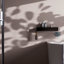 Tablette flottante murale pour salle de bain et cuisine, style organisateur minimaliste, porte-shampooing, tablette porte-savon, sans perceuse ou avec fixation à vis