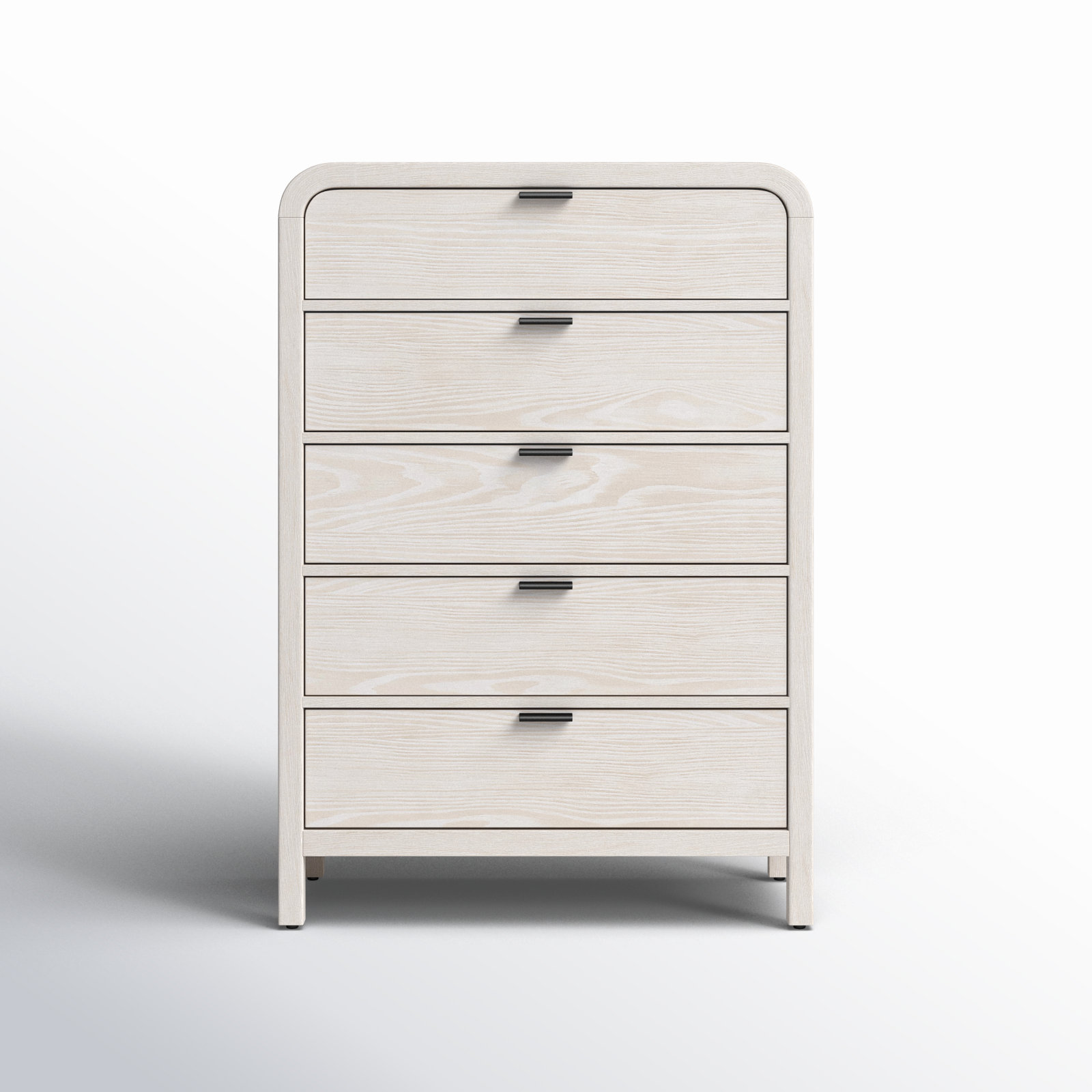 Essie 5 - Drawer Dresser, White