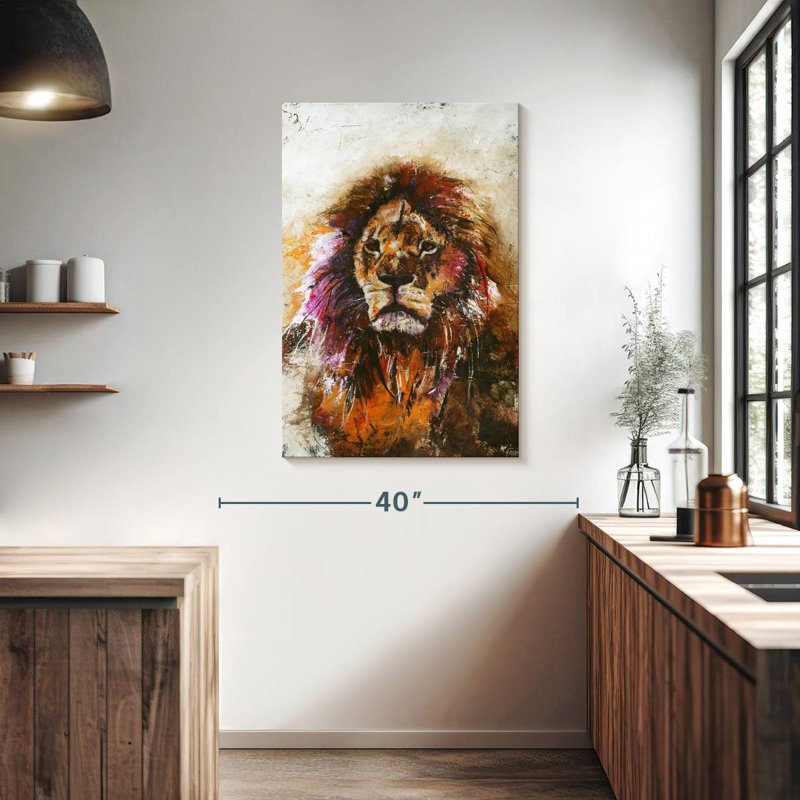 Brampt Tiger Vision, 39" H x 26" W