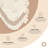 Aimery 3-Pack 100% Organic Cotton Baby Bib Set, Bunny Design