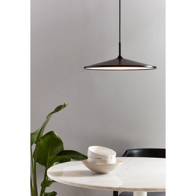 1 - Light Matte LED Cone Pendant