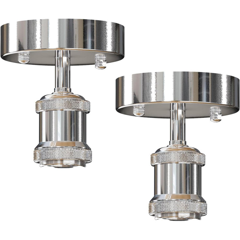 Semi Flush Mount, Chrome