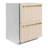 ZLINE Autograph Edition 24 in. Touchstone 168 Can Outdoor-Rated Dual Refrigerator Drawer with Doors and Handles-107105996