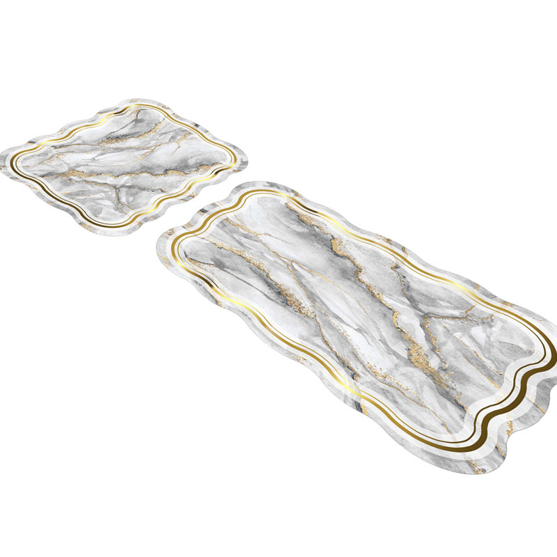 Ensemble de tapis de bain 2 pièces Parkinson