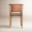 Penelope Leather Upholstered Arm Chair
