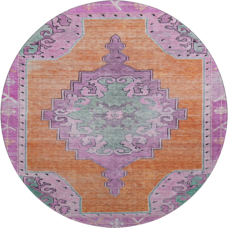 Premium Machine Washable Lubbers AMF1731 Global Rug