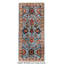 Aryana Wool Oriental Area Rug in Light Blue/Ivory/Red