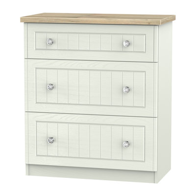 Fully Assembled Zenfield 3 Drawer Chest