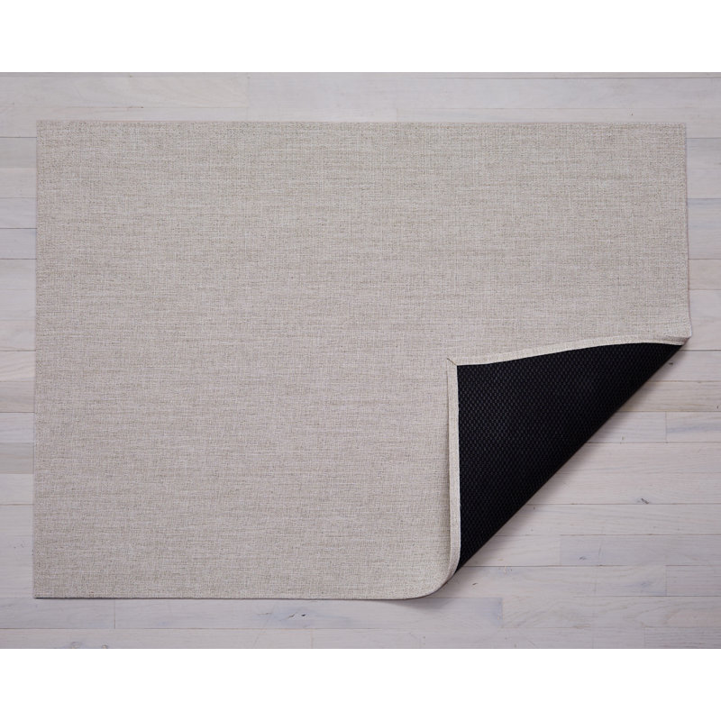 Bouclé Vinyl Indoor / Outdoor Area Rug, Rectangle 89 x 122cm