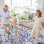 Tapis de couloir bleu non lavable MAVAL 2 pi 6 po x 10 pi MAVAL-2005672530