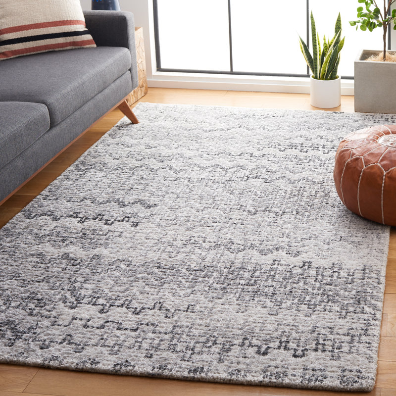 Marquee Hand Tufted Performance Abstract Rug, Rectangle 5' x 8'
