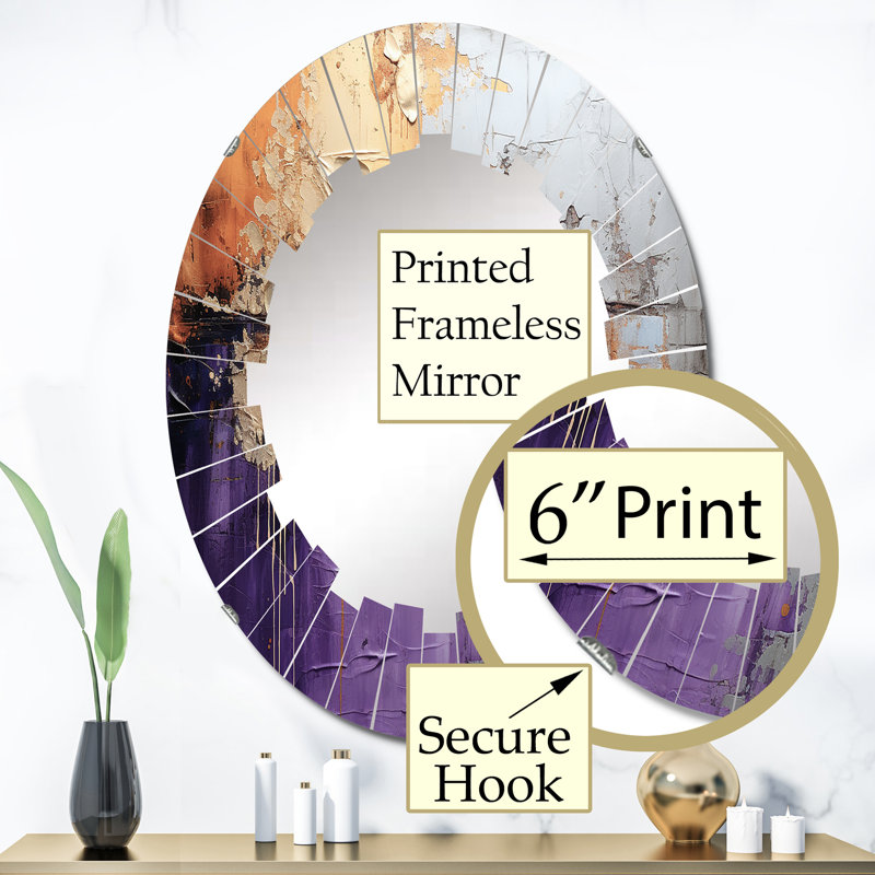 Miroir mural Wanzie, 36 po x 24 po