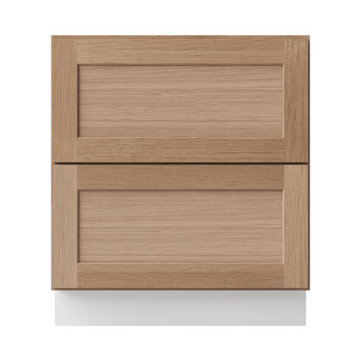 Armoire de cuisine en bois massif prête à assembler