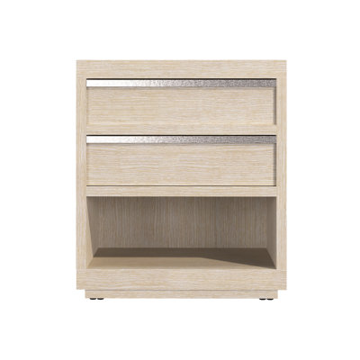 Solaria 2 - Drawer Solid Wood Nightstand