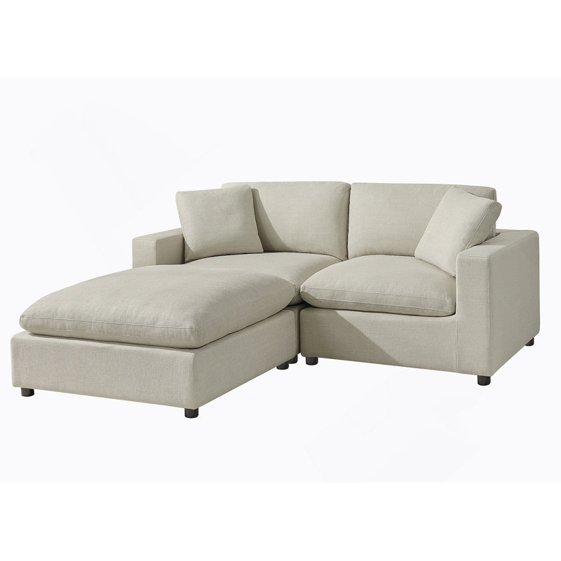 Ensemble de 3 pièces modulaires, Tissu beige