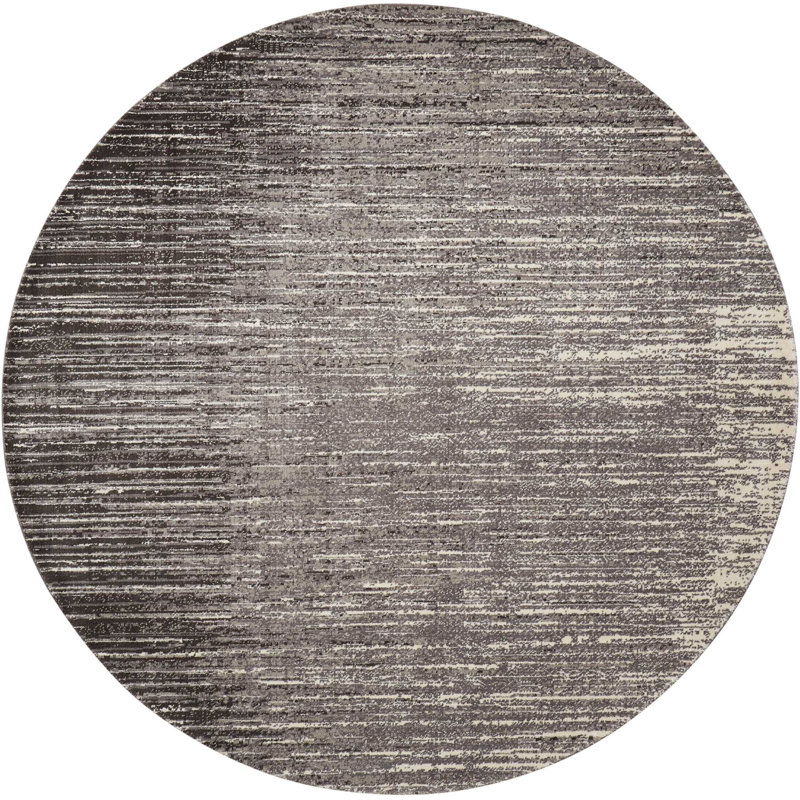 Tapis gris Stanton, Rond 8 pi