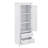 Tall Storage Cabinet, High-Quality Painted MDF, 3-Tier Upper Cabinet + 2 Drawers, Adjustable Shelf-136854786