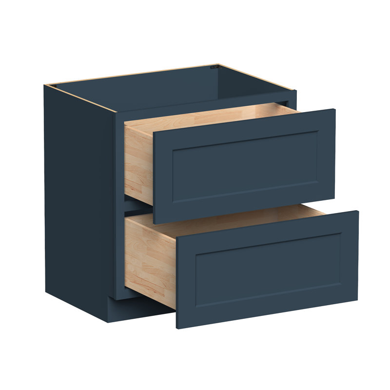 Armoire de tiroir de cuisine prête à assembler l 33 po x P 24 po x H 34,5 po CASAINC, 34.5" H x 33" W, Cyber gris