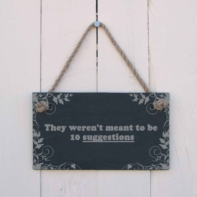 They Weren't Meant to Be Sign