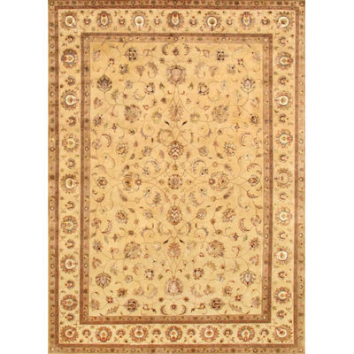 Canvello Agra Hand-Knotted Silk & Wool Area Rug- 9' X 12'2"