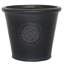 Rustic Style Rolled Rim Wide Vase Planter-87131648-87131654