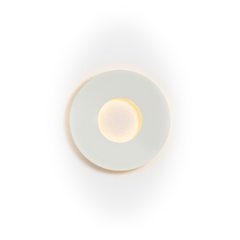 Umbra Round Wall Sconce, 23.6" H x 23.6" W x 3" D