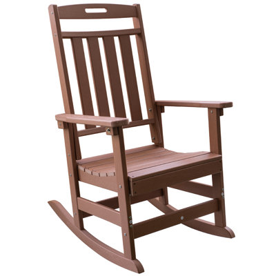 Chaise berçante HDPE