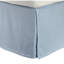 Jupe de lit en satin de coton égyptien 15 po, motif à rayures soyeuses-509865363-509865060
