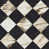 Checkerboard Nero Marquina & Symphony Red
