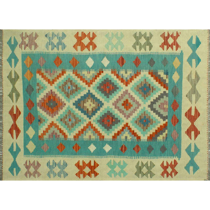 Tapis unique en laine 4 pi 9 po x 6 pi 5 po 2022 Celese