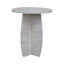 Table sculpturale en marbre Alton
