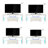 51.2" W Large Entertainment TV Stand With Shelves, Large TV Stand TV Base Stand With Led Light, TV Cabinet