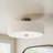 Flaire Linen Blend Semi Flush Mount-717225739