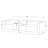 130'' Wide Upholstered Reclining Sofa