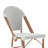 Indoor/Outdoor All-Weather Commercial Paris Chairs with Bamboo Print Frame-130346789-130346791